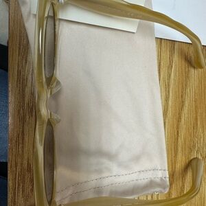 Tory Burch Marbled Honey Acetate Sunglasses with Gradient Lenses